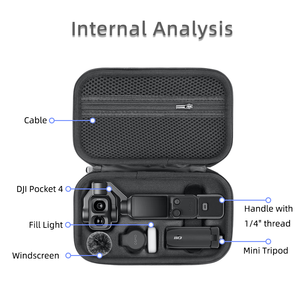 حقيبة كتف محمولة لحمل إضاءة ال - مراجعة Drone Gimbal Case وسعره