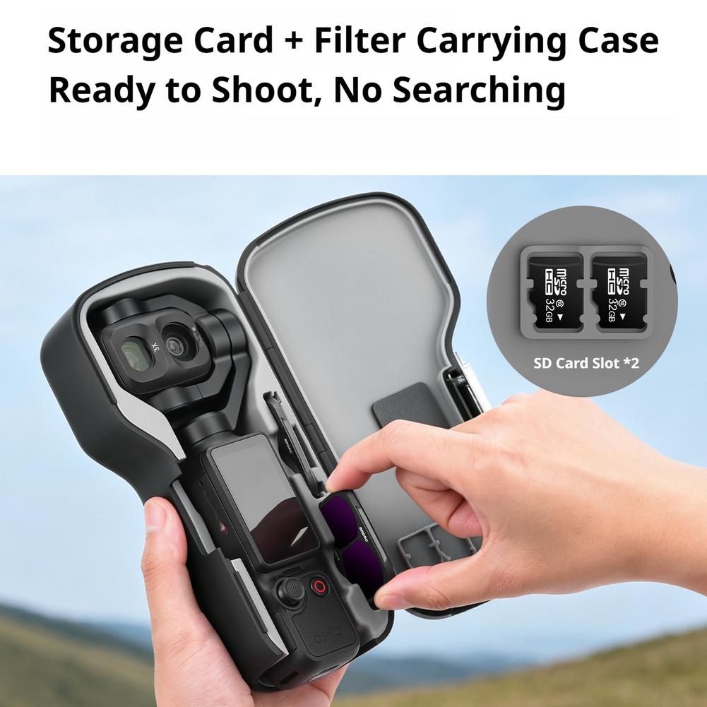 حقيبة حمل من مادة ABS لكاميرا  - مراجعة Drone Gimbal Case وسعره