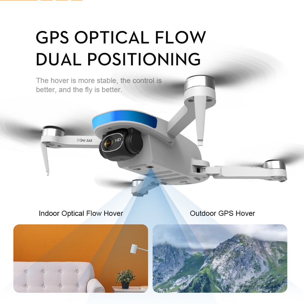 S6S نظام تحديد المواقع التدفق  - مراجعة Drone Gimbal 2 Axis وسعره