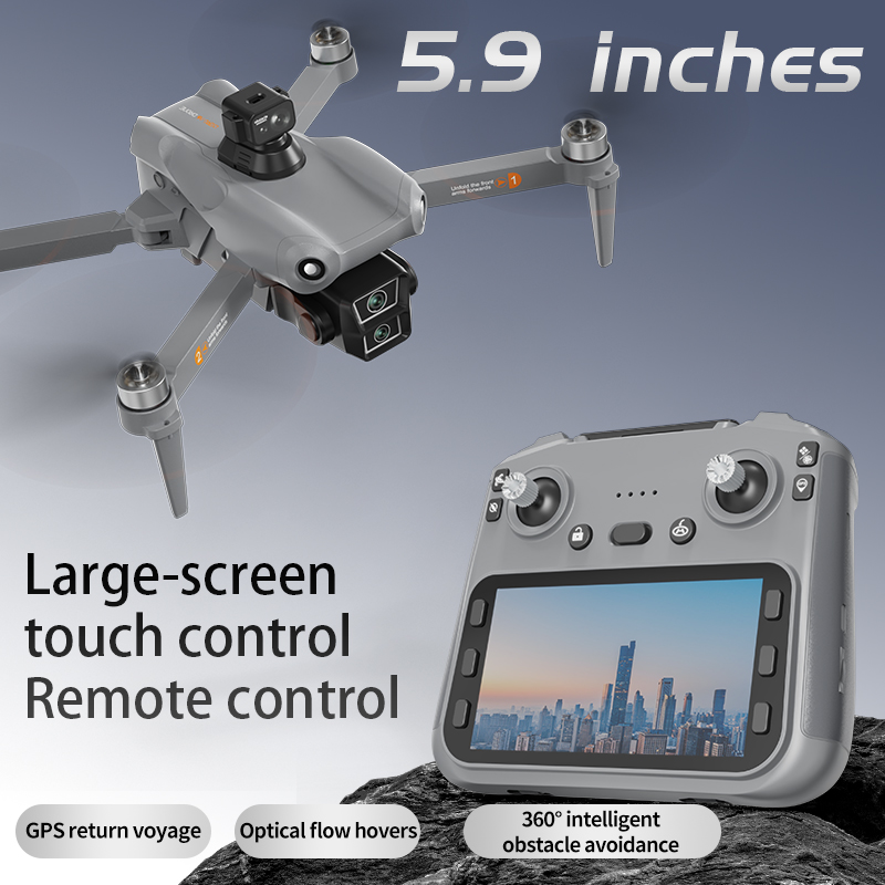 طائرة بدون طيار L300 Pro GPS ا - مراجعة Drone Gimbal 2 Axis وسعره